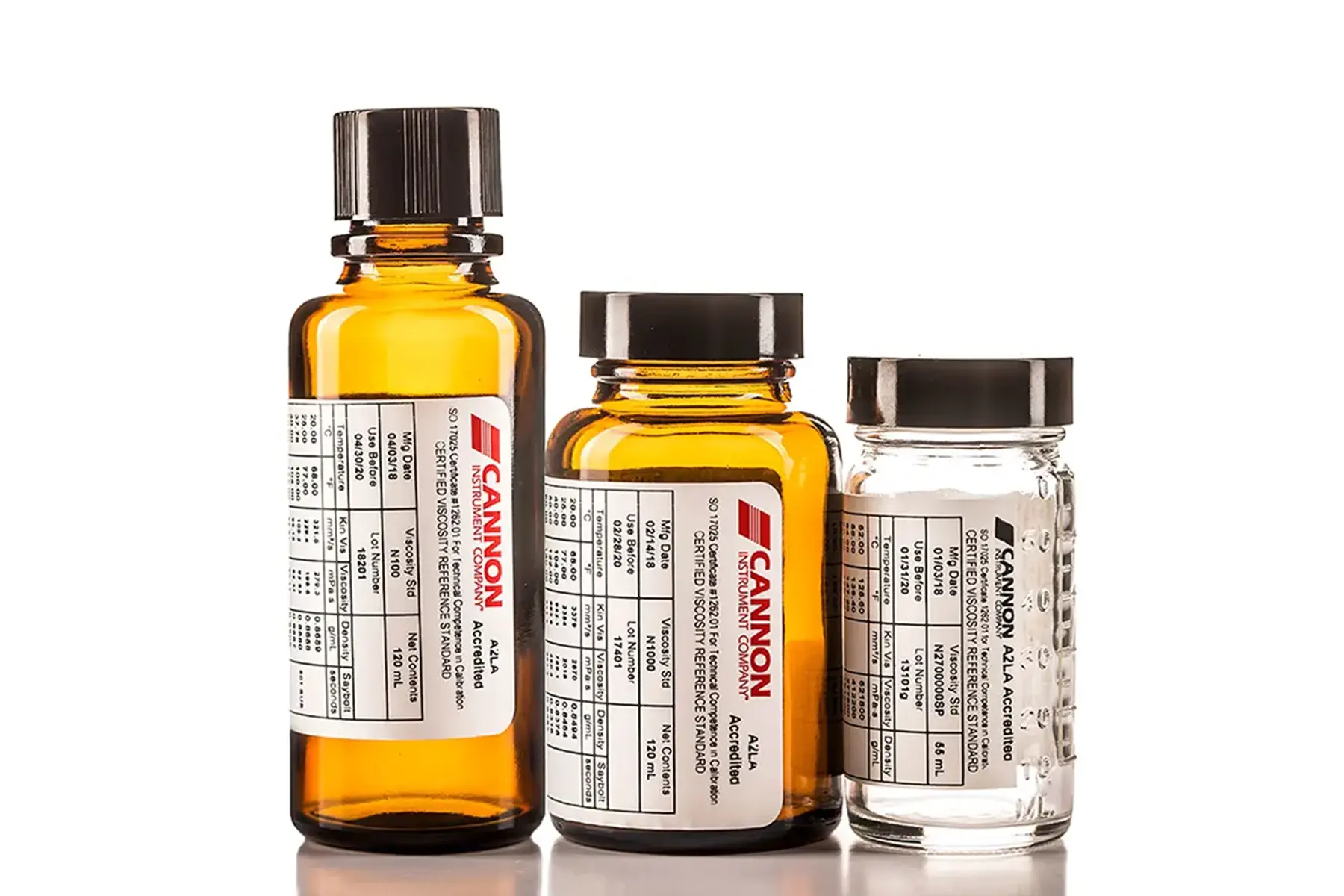 美国Cannon凯能高粘度标油 HIGH VISCOSITY STANDARDS