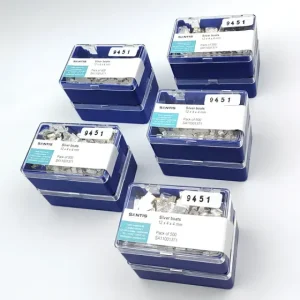 SA11001371 银舟SANTIS-Silver boats 12x4x4mm