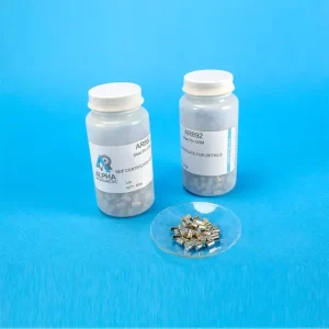 ALPHA阿尔法 货号AR892(1g 钢针)/ Carbon and Sulfur CRM (C = 0.00729% S = 0.00208%) - 1g Steel Pin