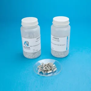 ALPHA阿尔法 货号AR894(1g 钢针)/ Carbon and Sulfur CRM (C= 0.568% S= 0.0033%) - 1g Steel Pin