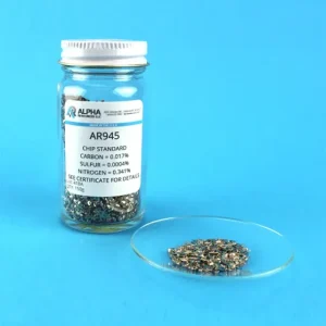 ALPHA阿尔法 货号AR945(三元粉末)/ Steel Chip CRM (C=0.0489%, S=0.00194%, N=0.2943%)