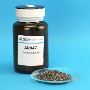ALPHA阿尔法 货号AR947(高硫高碳粉末)/ DISCONTINUED - Carbon, Sulfur and Nitrogen Steel Chip CRM (C= 0.385%, S= 0.104%, N= 0.0103%)