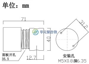 HY-P12 中高压迷你背压阀参数